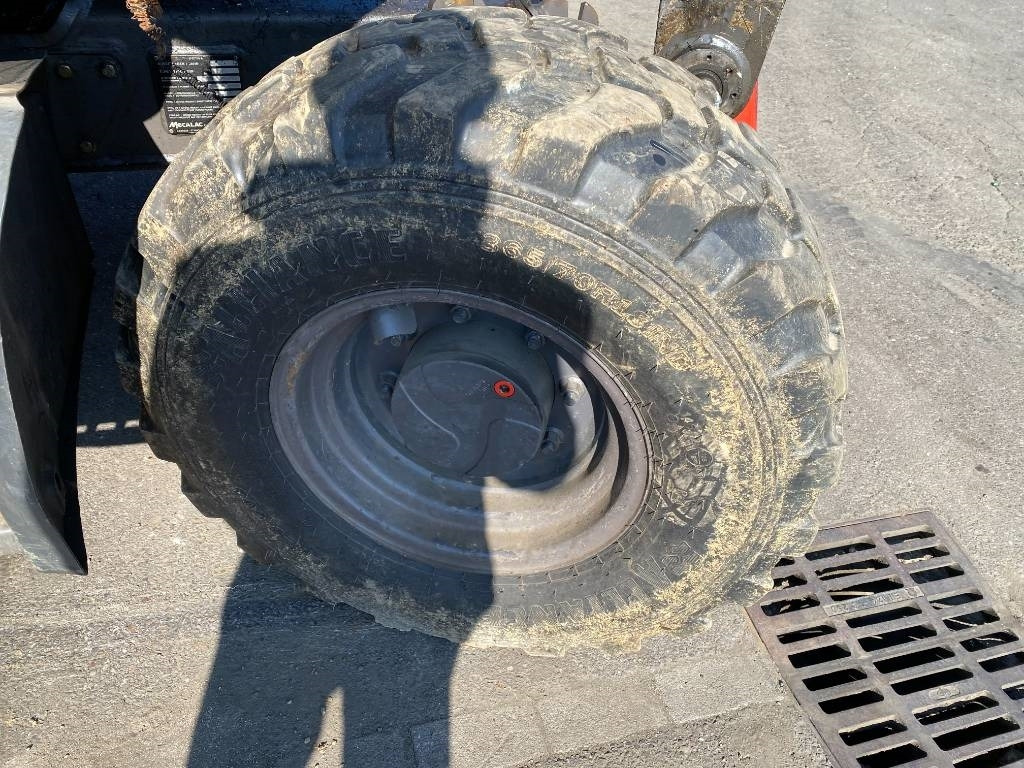 Excavadora de ruedas Mecalac 7 MWR Origine Française endommagée: foto 11