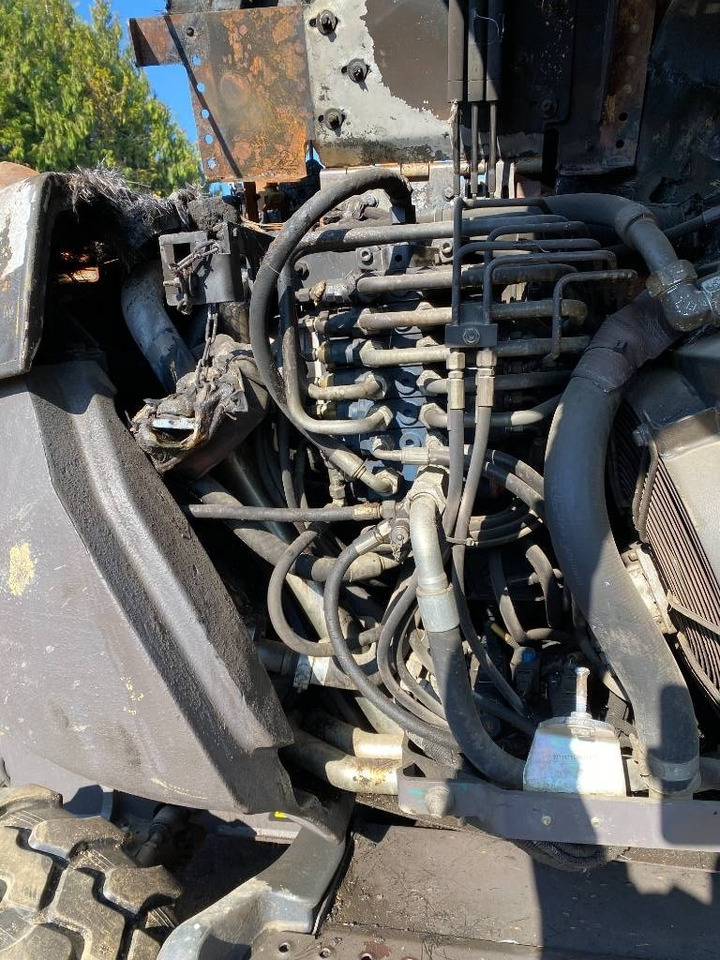 Excavadora de ruedas Mecalac 7 MWR Origine Française endommagée: foto 9