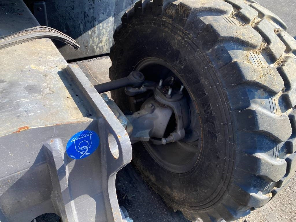 Excavadora de ruedas Mecalac 7 MWR Origine Française endommagée: foto 27
