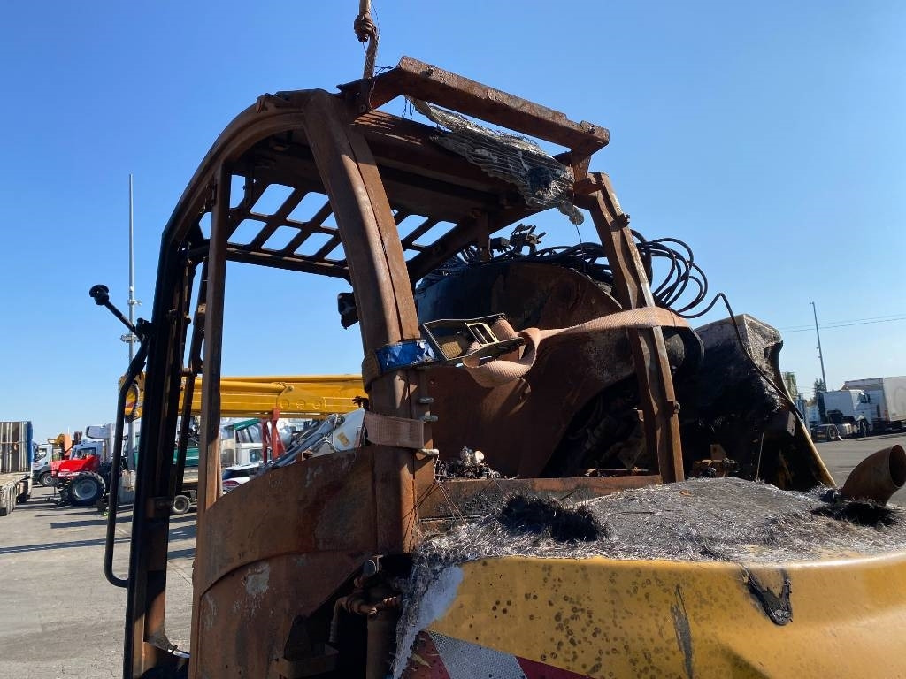 Excavadora de ruedas Mecalac 7 MWR Origine Française endommagée: foto 24