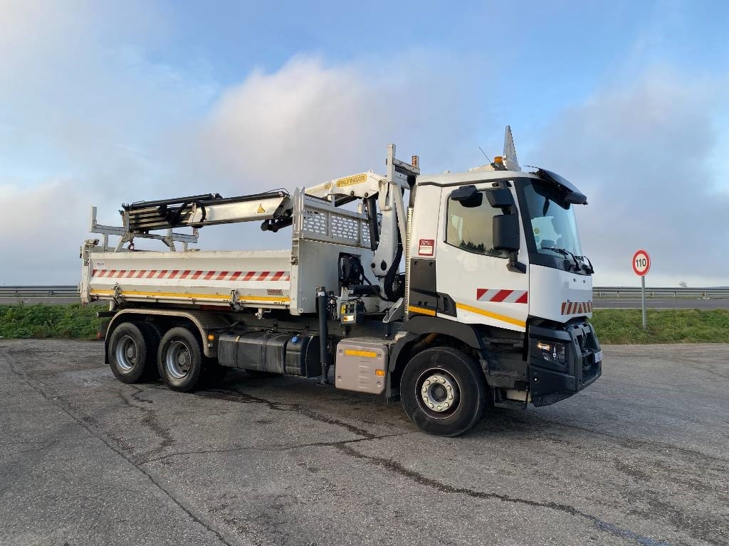 Camión volquete Renault C430 Dti11-Palfinger PK19.001/Tri-Benne endommagé: foto 6 Camión volquete Renault C430 Dti11-Palfinger PK19.001/Tri-Benne endommagé: foto 6