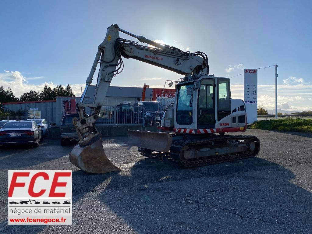 Takeuchi TB 2150-R Certificat CE endommagée - Excavadora de cadenas: foto 1 Takeuchi TB 2150-R Certificat CE endommagée - Excavadora de cadenas: foto 1