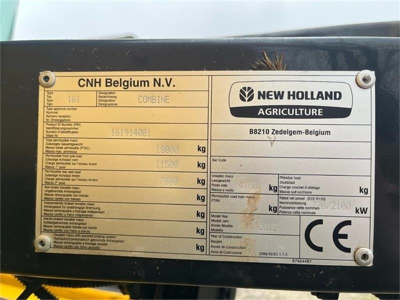 Cosechadora de granos New Holland CX 6090 4wd: foto 13 Cosechadora de granos New Holland CX 6090 4wd: foto 13