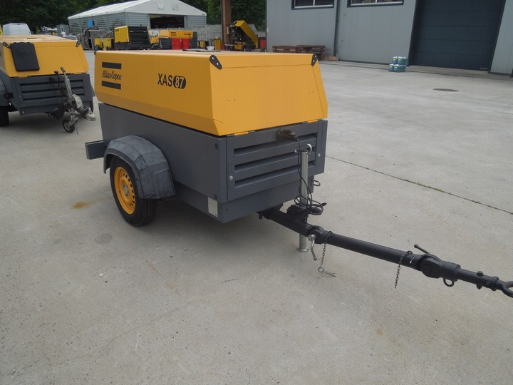 Compresor de aire Atlas Copco XAS87: foto 7