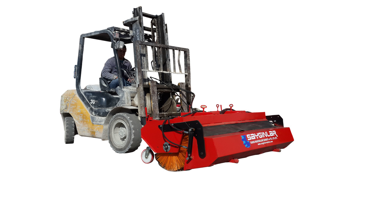 SAYGINLAR FORKLIFT MOUNTED ROAD SWEEPER - Barredora cucharón para Carretilla elevadora: foto 2 SAYGINLAR FORKLIFT MOUNTED ROAD SWEEPER - Barredora cucharón para Carretilla elevadora: foto 2