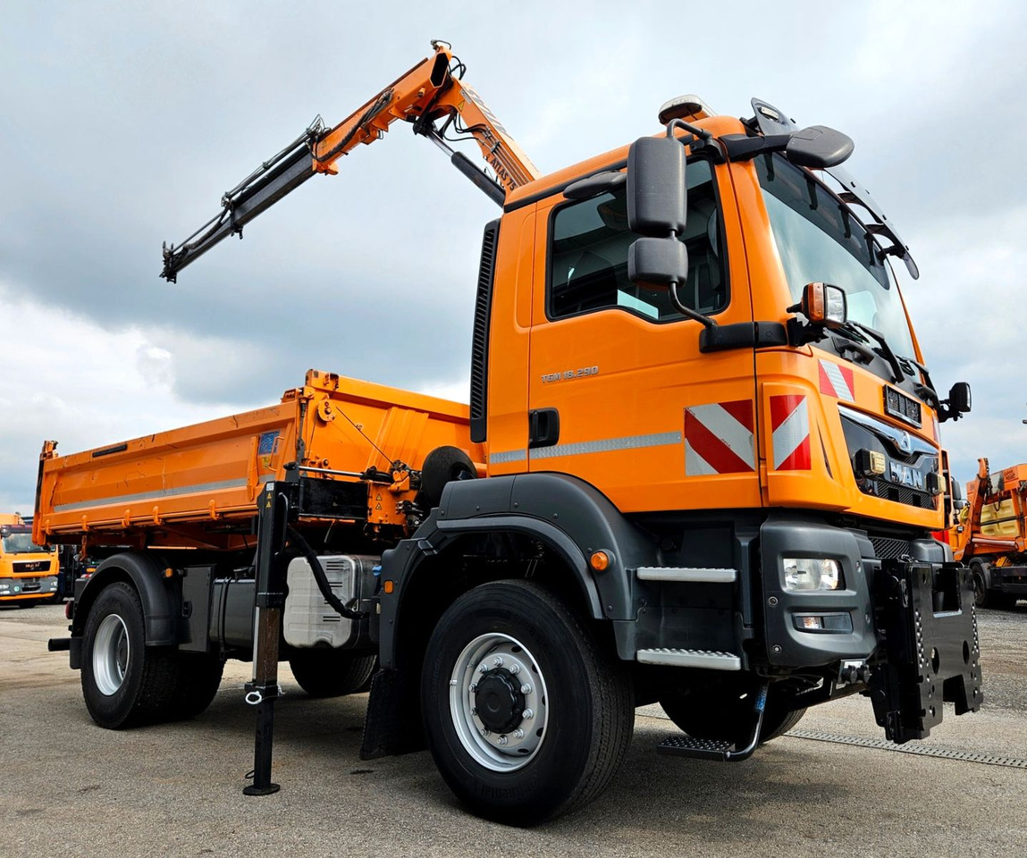 MAN TGM 18.290 4x4 Atlas 75.2 Kran Funk Euro6 - Camión volquete, Camión grúa: foto 4 MAN TGM 18.290 4x4 Atlas 75.2 Kran Funk Euro6 - Camión volquete, Camión grúa: foto 4