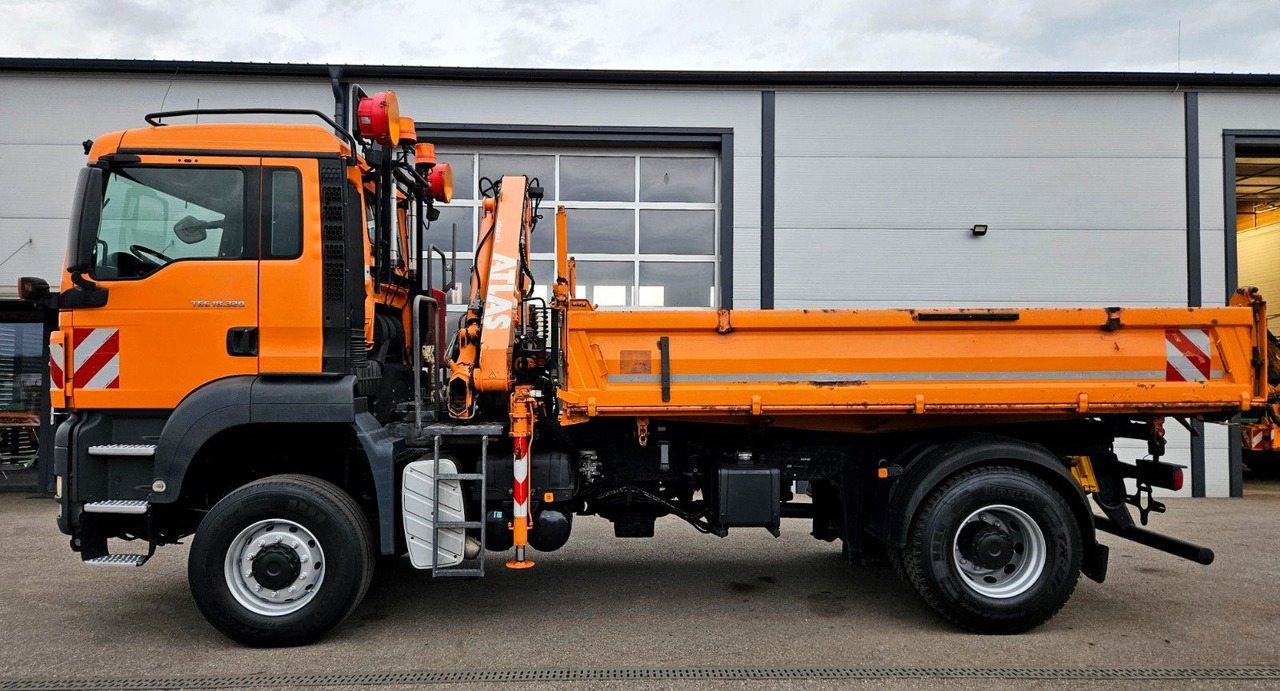 MAN TGS 18.320 4x4 BL Atlas 65.2 Kran Euro5 - Camión volquete, Camión grúa: foto 2 MAN TGS 18.320 4x4 BL Atlas 65.2 Kran Euro5 - Camión volquete, Camión grúa: foto 2