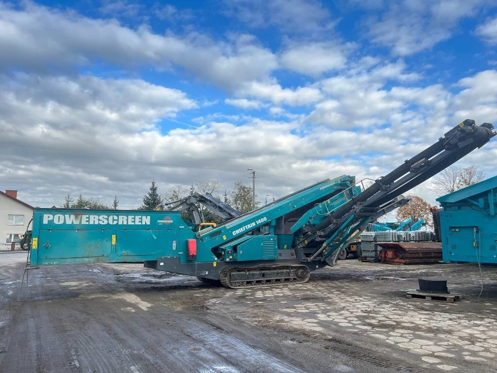PowerScreen Chieftain 1400 - Cribadora: foto 1 PowerScreen Chieftain 1400 - Cribadora: foto 1