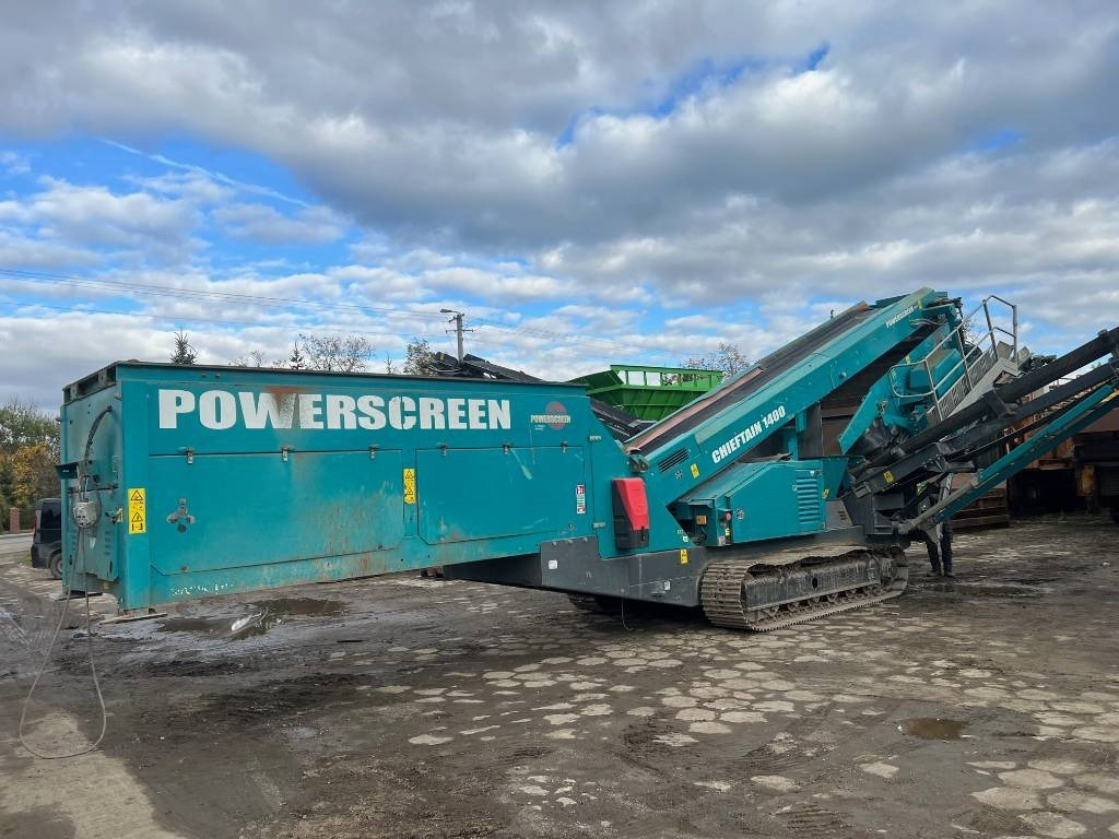 PowerScreen Chieftain 1400 - Cribadora: foto 4 PowerScreen Chieftain 1400 - Cribadora: foto 4