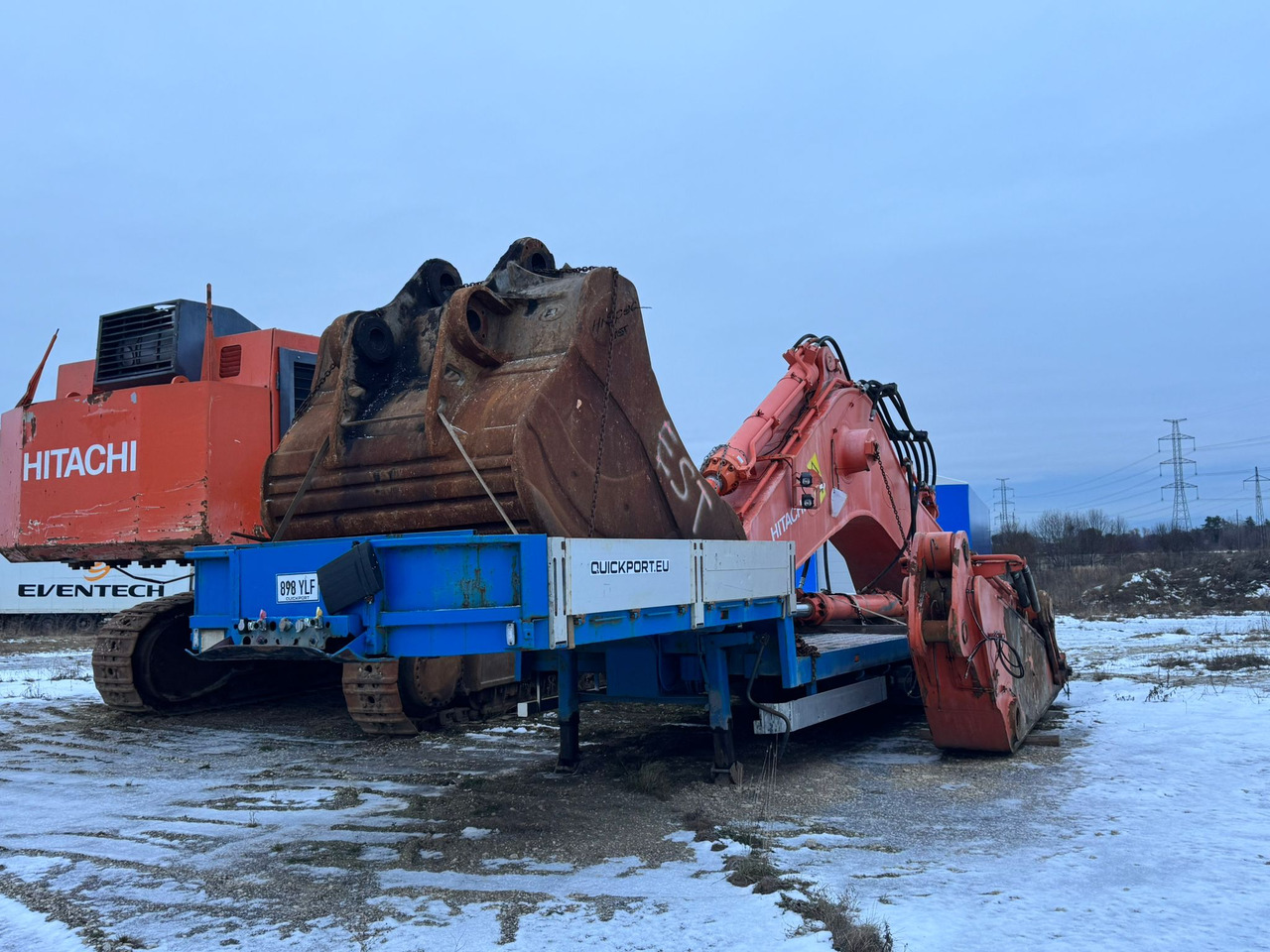 Excavadora de cadenas Hitachi EX1200-5D: foto 15