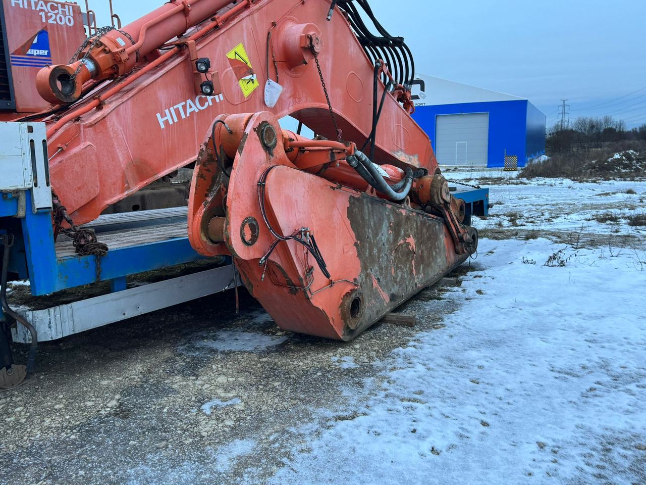 Excavadora de cadenas Hitachi EX1200-5D: foto 10