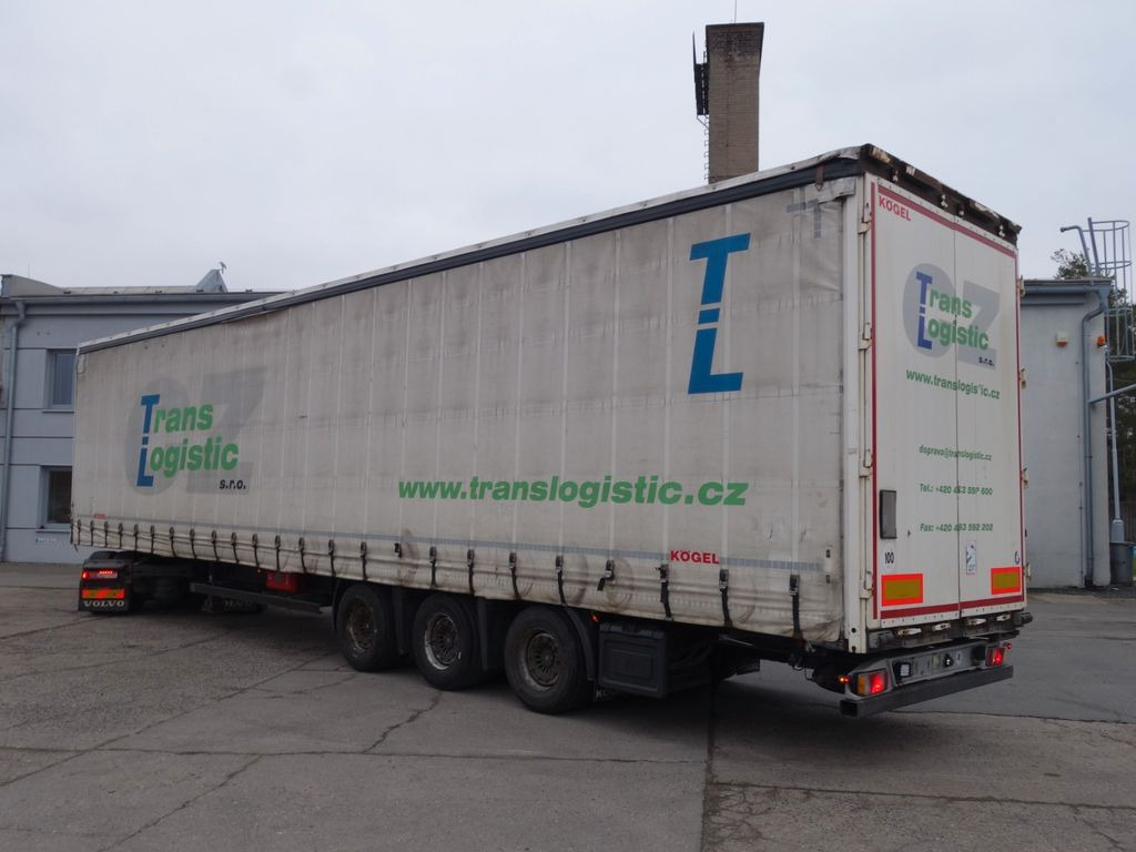 Kögel SN24 MEGA, Liftachse, SAF Achsen - Semirremolque lona: foto 4 Kögel SN24 MEGA, Liftachse, SAF Achsen - Semirremolque lona: foto 4