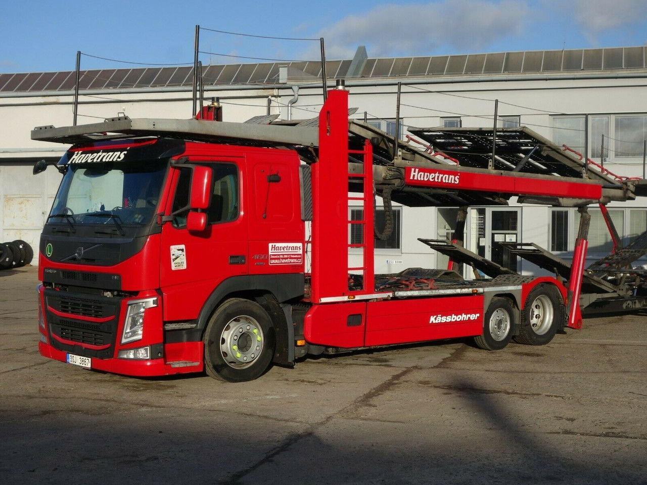 Volvo FM 460 FM13 6x2, Kässbohrer Metago/Supertrans - Camión portavehículos: foto 5 Volvo FM 460 FM13 6x2, Kässbohrer Metago/Supertrans - Camión portavehículos: foto 5