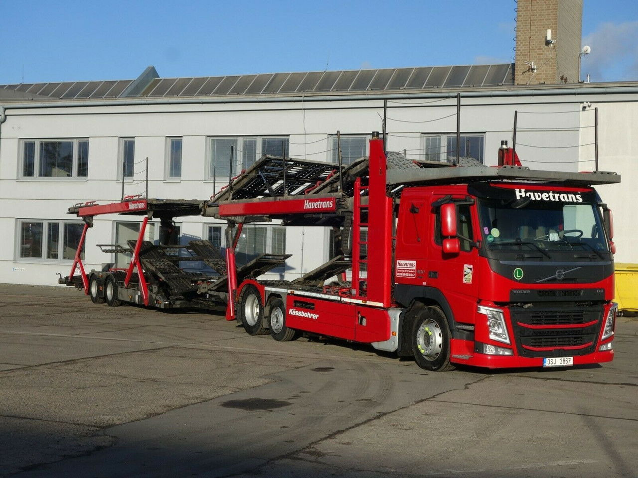 Volvo FM 460 FM13 6x2, Kässbohrer Metago/Supertrans - Camión portavehículos: foto 3 Volvo FM 460 FM13 6x2, Kässbohrer Metago/Supertrans - Camión portavehículos: foto 3