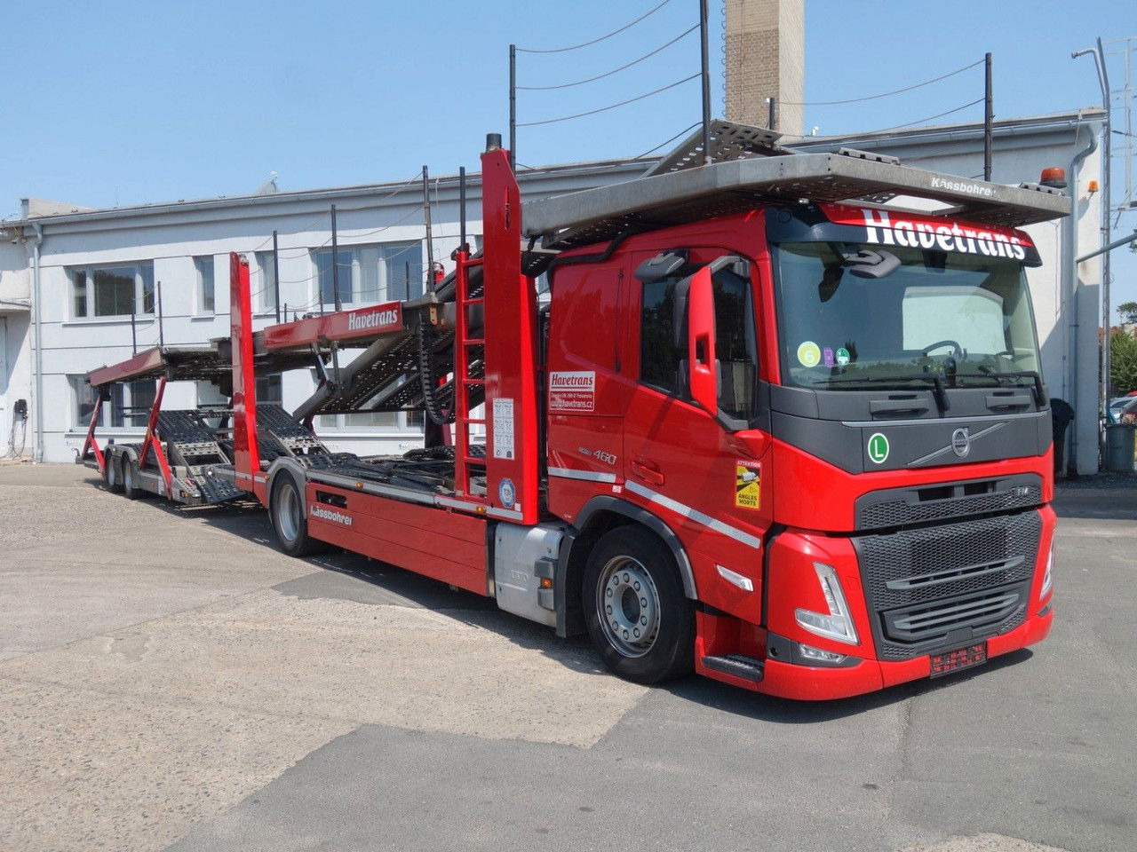 Volvo FM 460 Kässbohrer Vario / Supertrans - Camión portavehículos: foto 4 Volvo FM 460 Kässbohrer Vario / Supertrans - Camión portavehículos: foto 4