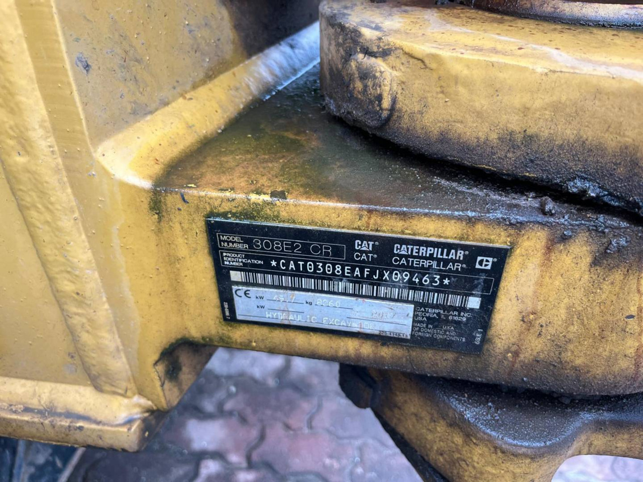 Excavadora de cadenas CAT 308E2CRSB: foto 6