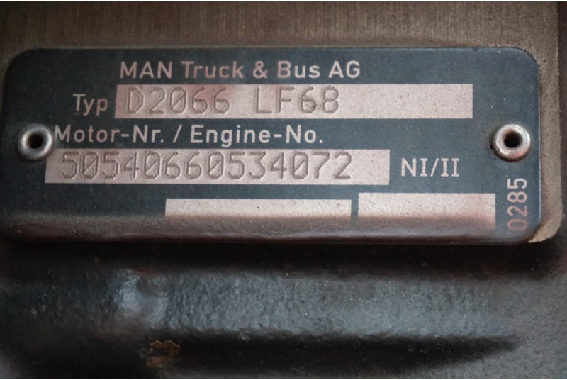 MAN D2066LF68 EURO6 320PS - Motor para Camión: foto 5 MAN D2066LF68 EURO6 320PS - Motor para Camión: foto 5
