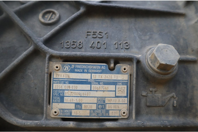ZF 12TX2620DD 81.32004-6407 - Caja de cambios para Camión: foto 5 ZF 12TX2620DD 81.32004-6407 - Caja de cambios para Camión: foto 5