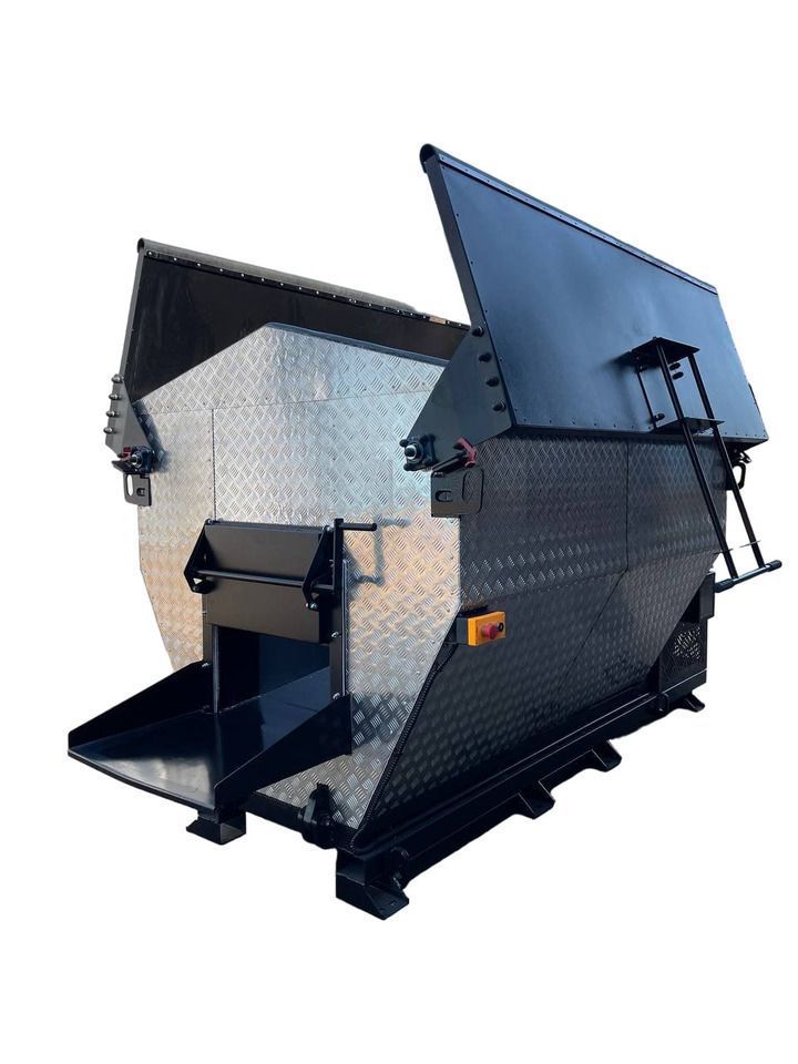 TICAB Asphalt Hot Box  from the Manufacturer for 2,8 t,  termiskais bunkurs asfaltam HB-2 - Construcción de carreteras: foto 2 TICAB Asphalt Hot Box  from the Manufacturer for 2,8 t,  termiskais bunkurs asfaltam HB-2 - Construcción de carreteras: foto 2