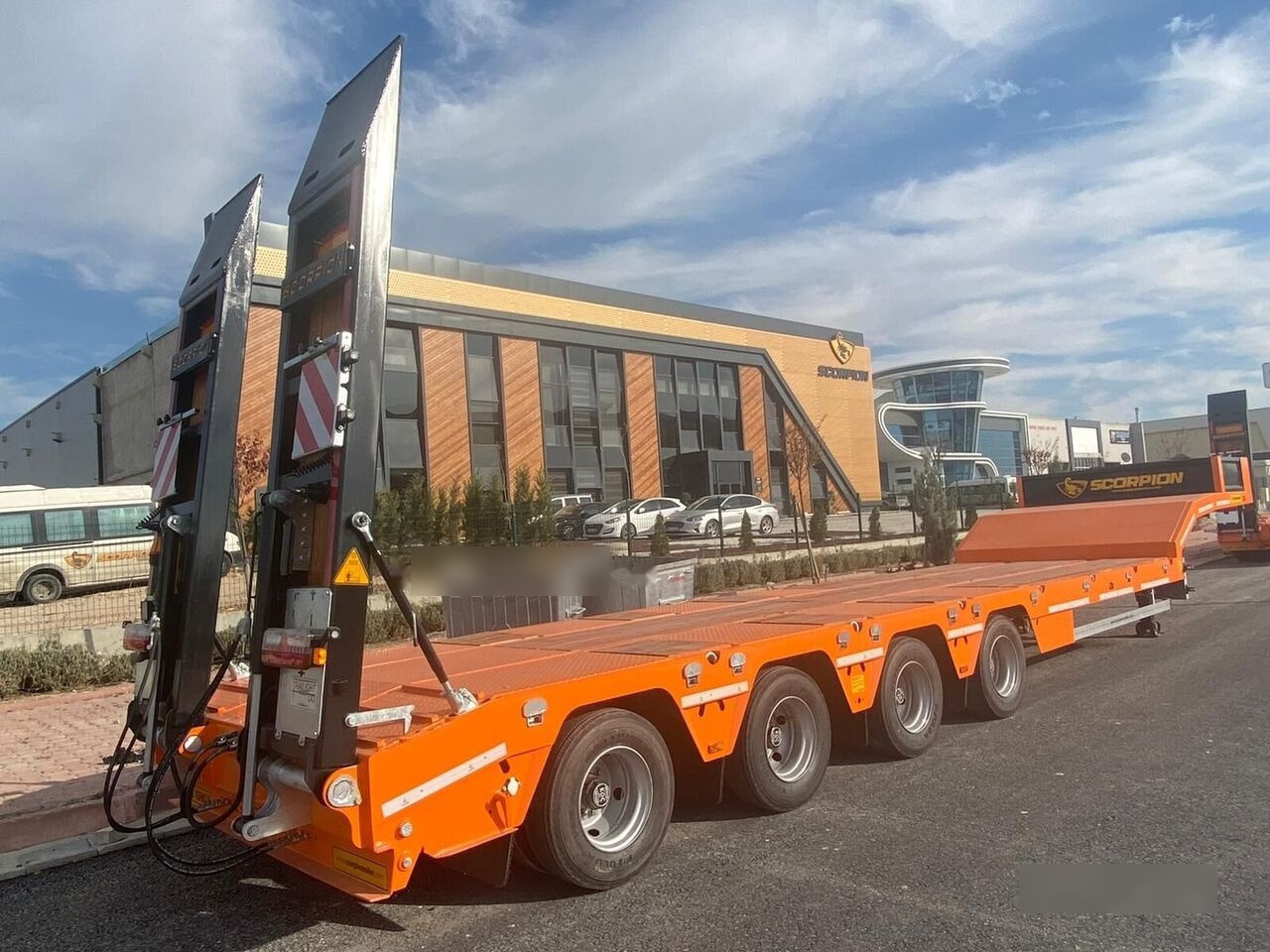 Semirremolque góndola rebajadas nuevo Scorpion Trailer NEW 4 AXLE  LOWBED SEMI TRAILER (MANUFACTURER COMPANY): foto 6