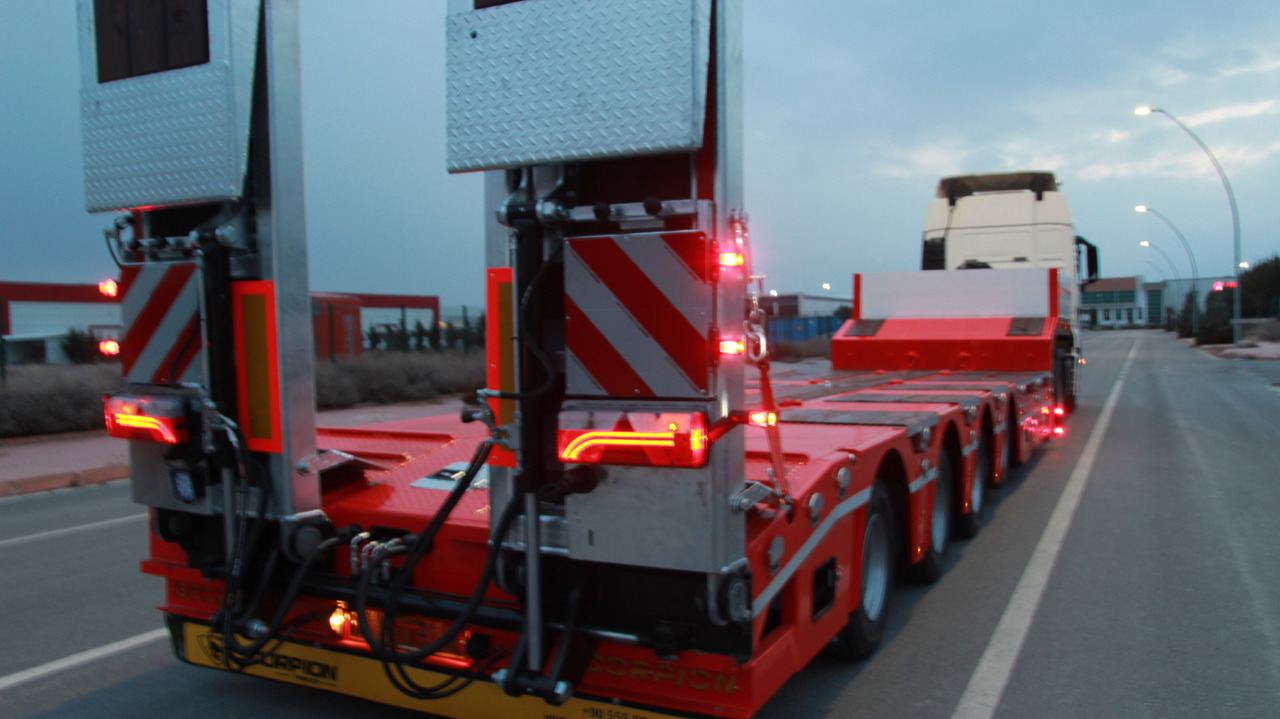 Semirremolque góndola rebajadas nuevo Scorpion Trailer NEW 4 AXLE  LOWBED SEMI TRAILER (MANUFACTURER COMPANY): foto 18