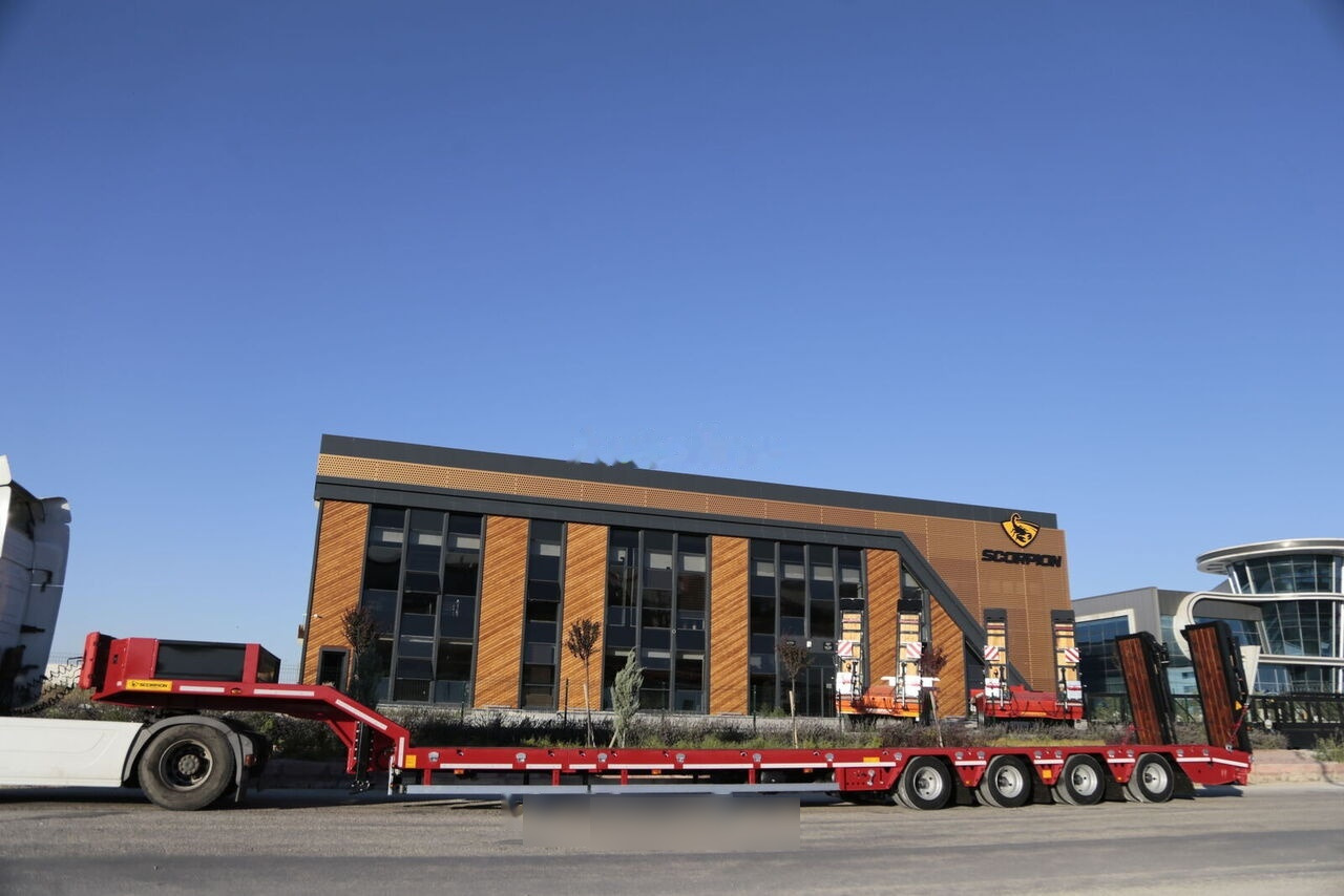 Scorpion Trailer NEW 4 AXLE LOWBED SEMI TRAILER (MANUFACTURER COMPANY) - Semirremolque góndola rebajadas: foto 1 Scorpion Trailer NEW 4 AXLE LOWBED SEMI TRAILER (MANUFACTURER COMPANY) - Semirremolque góndola rebajadas: foto 1
