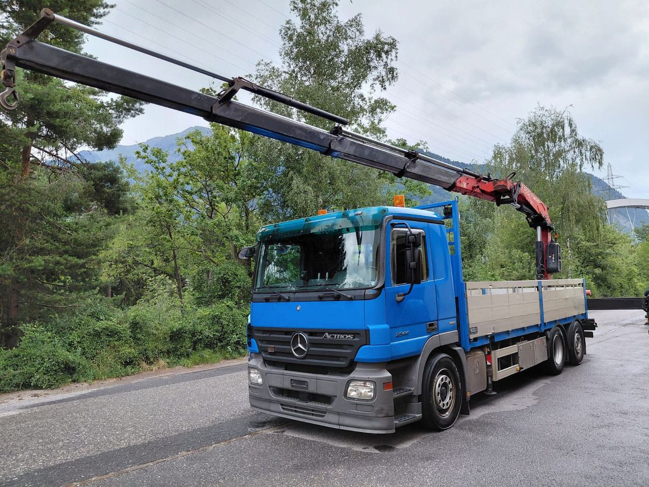 Mercedes-Benz Actros 2544 6x2, E5, EPS, Fassi F260XP, Retarder - Camión grúa: foto 1 Mercedes-Benz Actros 2544 6x2, E5, EPS, Fassi F260XP, Retarder - Camión grúa: foto 1