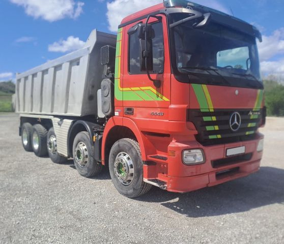 Mercedes-Benz Actros 4448 10x4, E5, EPS, MP-2, Retarder - Camión volquete: foto 1 Mercedes-Benz Actros 4448 10x4, E5, EPS, MP-2, Retarder - Camión volquete: foto 1
