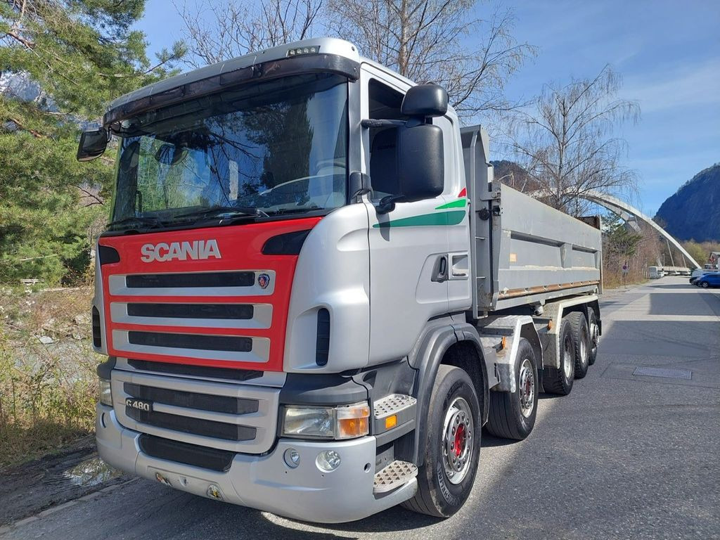 Scania G480 10x4, E5, Opticruise, Moser MBK - Camión volquete: foto 1 Scania G480 10x4, E5, Opticruise, Moser MBK - Camión volquete: foto 1