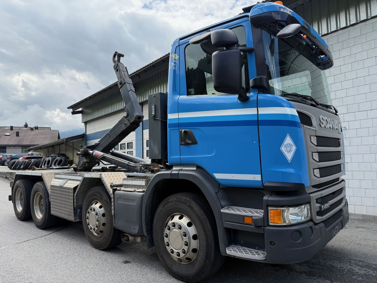 Scania G490 CB 8x4, E6, Retarder, Hiab Multilift 21ton - Camión multibasculante: foto 2 Scania G490 CB 8x4, E6, Retarder, Hiab Multilift 21ton - Camión multibasculante: foto 2