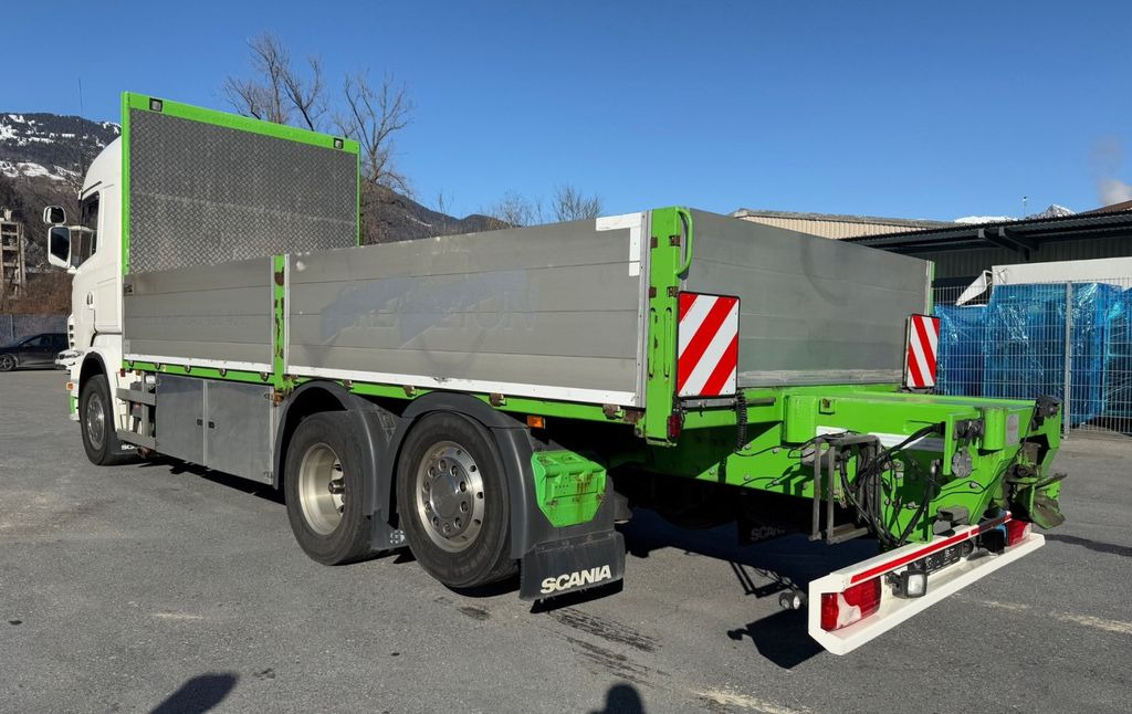 Scania R480 LB 6x2, E6, Pritsche mit Krankonsole - Camión caja abierta: foto 3 Scania R480 LB 6x2, E6, Pritsche mit Krankonsole - Camión caja abierta: foto 3