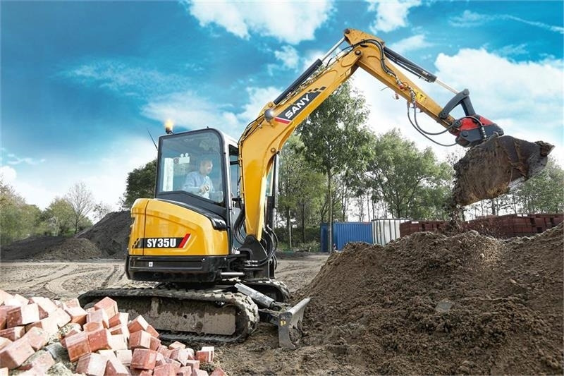 Sany SY35U - Excavadora de cadenas: foto 1 Sany SY35U - Excavadora de cadenas: foto 1