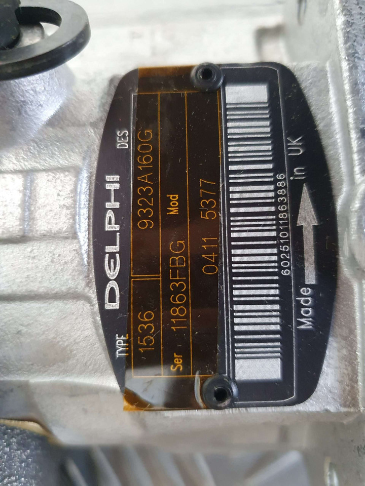 Delphi 9322A160G injection pump 17/928000 - Motor y piezas para Maquinaria de construcción: foto 3 Delphi 9322A160G injection pump 17/928000 - Motor y piezas para Maquinaria de construcción: foto 3