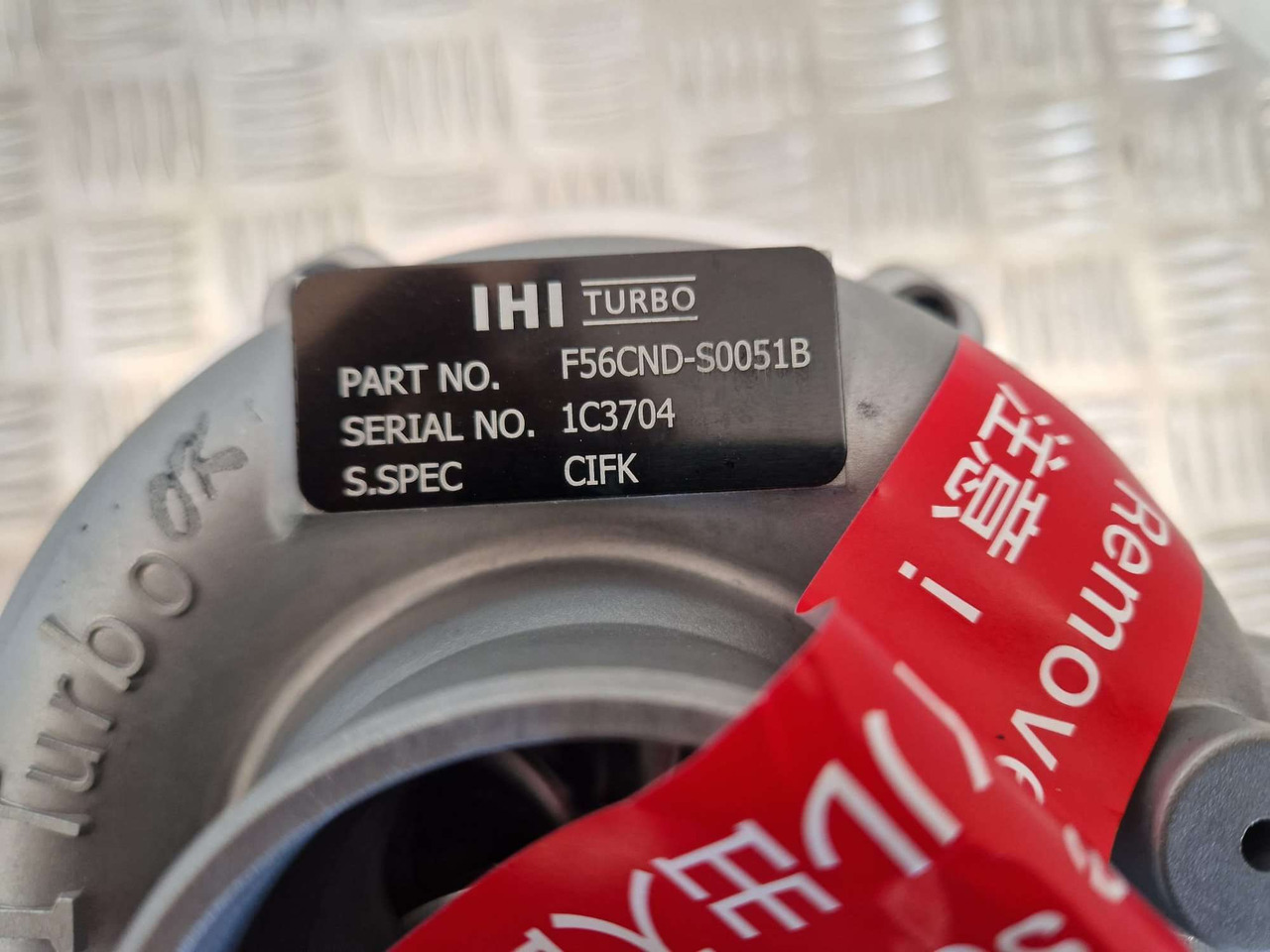 ISUZU 8980302170 Turbo 4HK1 JCB excavator turbo 02/802306 - Motor y piezas para Maquinaria de construcción: foto 2 ISUZU 8980302170 Turbo 4HK1 JCB excavator turbo 02/802306 - Motor y piezas para Maquinaria de construcción: foto 2