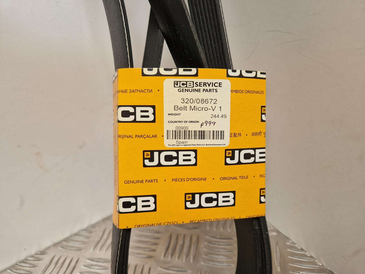 JCB 2079mm drive belt JS130 JS145 JS220 320/08672 - Motor y piezas para Maquinaria de construcción: foto 3 JCB 2079mm drive belt JS130 JS145 JS220 320/08672 - Motor y piezas para Maquinaria de construcción: foto 3
