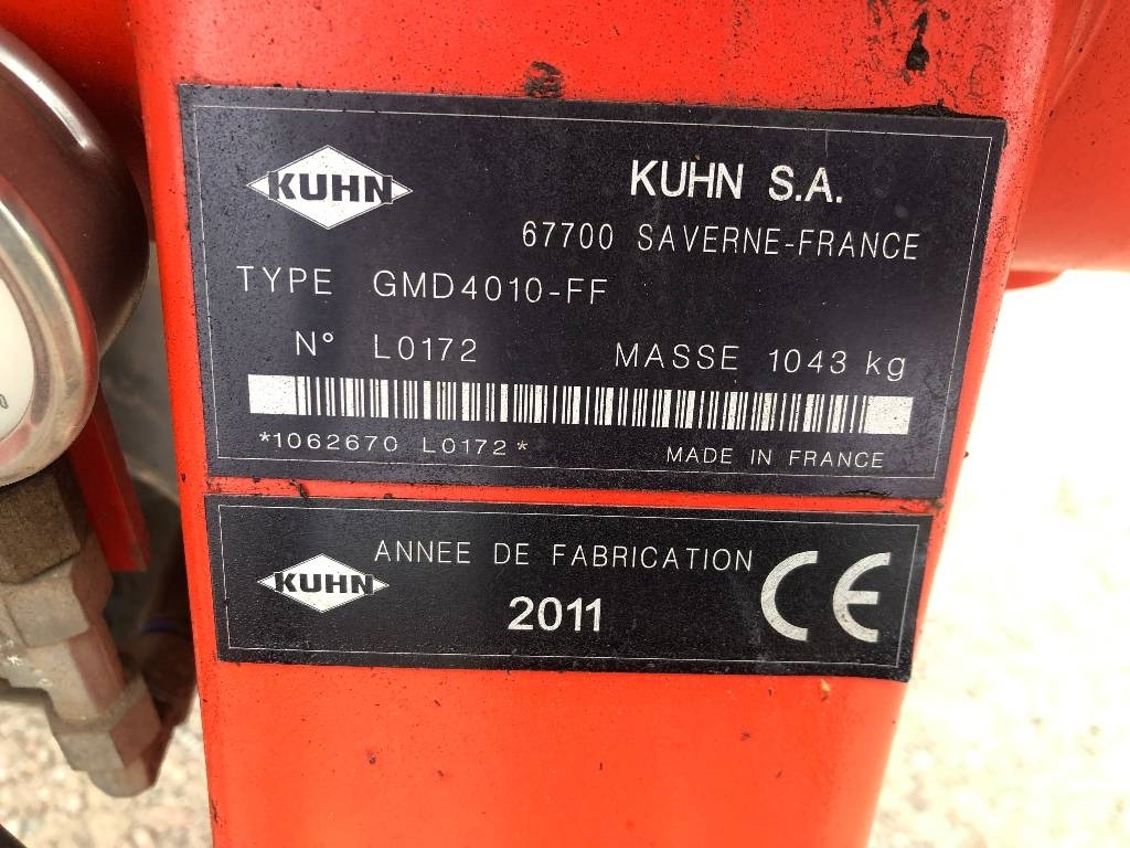 Kuhn GMD 4010 Dismantled: only spare parts - Segadora: foto 3 Kuhn GMD 4010 Dismantled: only spare parts - Segadora: foto 3