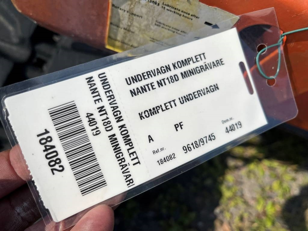 Nante NT 18 DR - Miniexcavadora: foto 3 Nante NT 18 DR - Miniexcavadora: foto 3