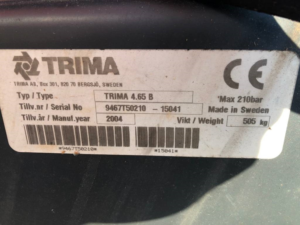 Reservdelar / Parts till Trima 465 B - Cargador frontal para tractor: foto 2 Reservdelar / Parts till Trima 465 B - Cargador frontal para tractor: foto 2