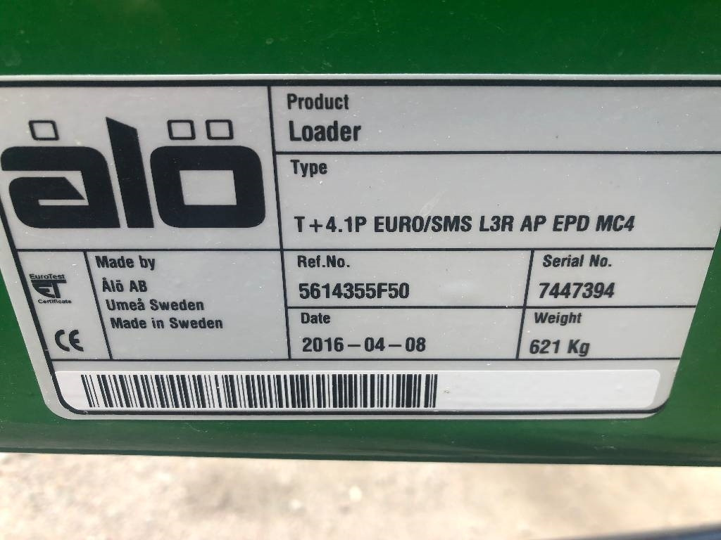 Reservdelar / Parts till Trima / Ålö +4.1P - Cargador frontal para tractor: foto 4 Reservdelar / Parts till Trima / Ålö +4.1P - Cargador frontal para tractor: foto 4