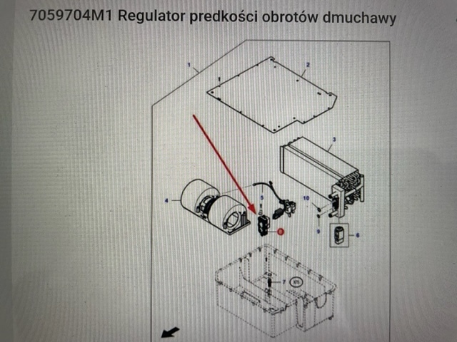 7059704M1 Regulator prędkości obrotów dmuchawy Webasto 133005 - Calefacción/ Ventilación para Maquinaria agrícola: foto 3 7059704M1 Regulator prędkości obrotów dmuchawy Webasto 133005 - Calefacción/ Ventilación para Maquinaria agrícola: foto 3