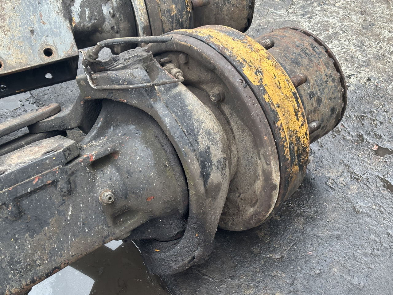 Atlas 1604 KZW Oś Przednia Most Przedni Zwolnica Zwrotnica Obudowa Pochwa Siłowniki CZĘŚCI - Mangueta para Maquinaria agrícola: foto 4 Atlas 1604 KZW Oś Przednia Most Przedni Zwolnica Zwrotnica Obudowa Pochwa Siłowniki CZĘŚCI - Mangueta para Maquinaria agrícola: foto 4