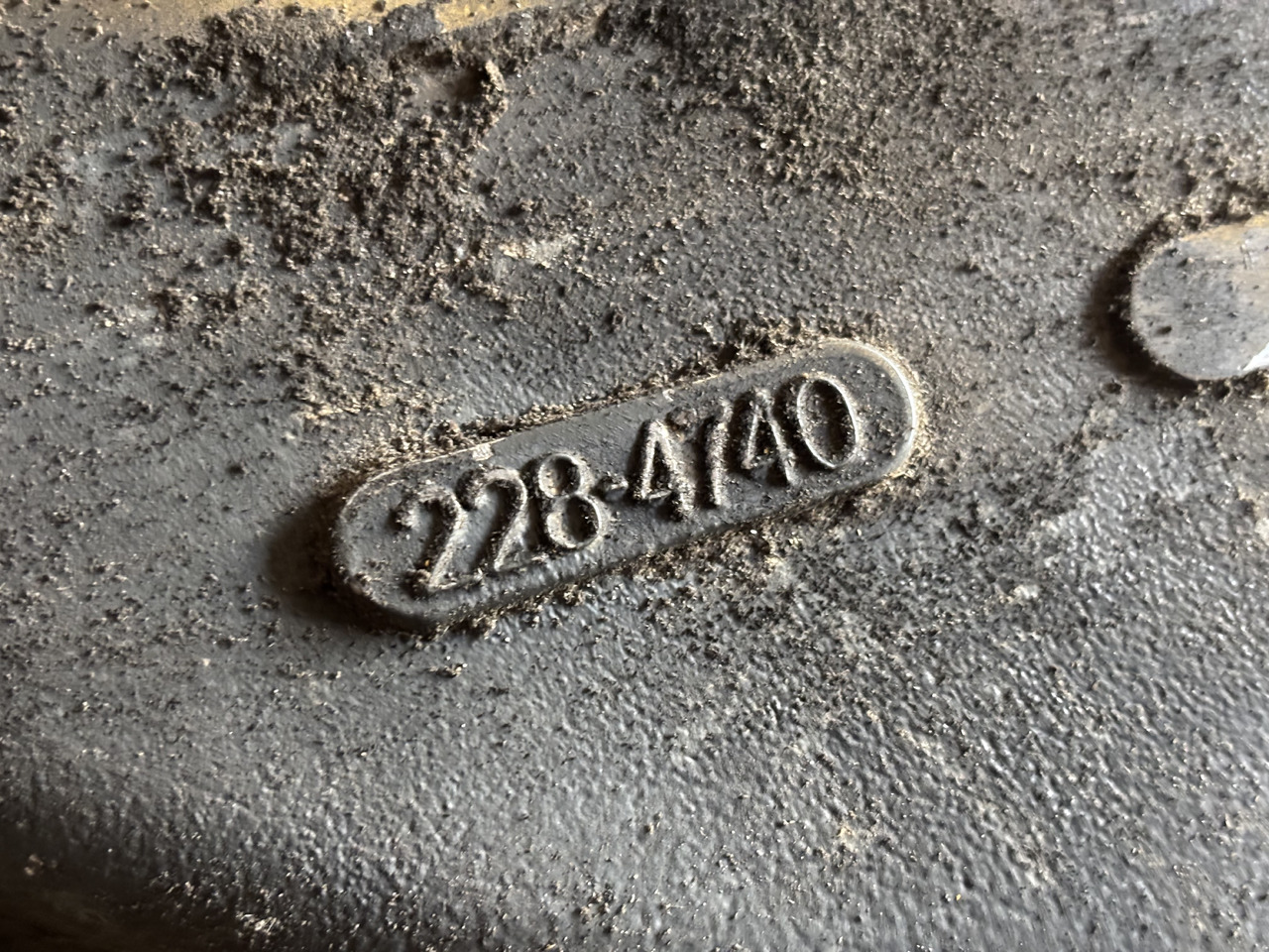 CAT Caterpillar C9 228-4740 Obudowa Koła Zamachowego 2284740 - Volante de inercia para Maquinaria agrícola: foto 3 CAT Caterpillar C9 228-4740 Obudowa Koła Zamachowego 2284740 - Volante de inercia para Maquinaria agrícola: foto 3