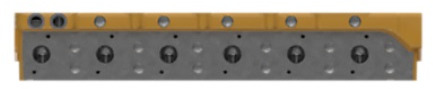 Caterpillar Cat C11 - głowica cylindrów 345-3752 3453752 10R-2602 - Cabezal de bloque para Maquinaria agrícola: foto 2 Caterpillar Cat C11 - głowica cylindrów 345-3752 3453752 10R-2602 - Cabezal de bloque para Maquinaria agrícola: foto 2