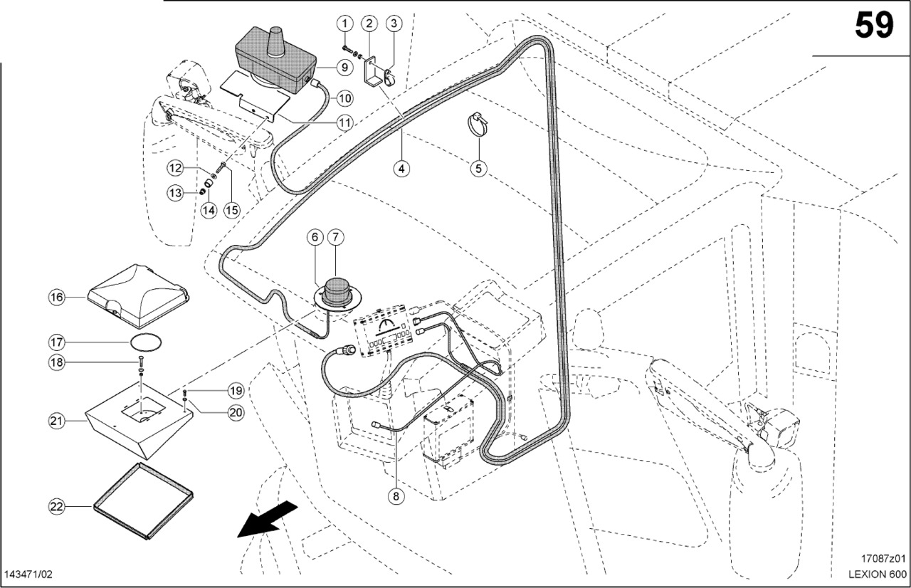 Claas Lexion 600 MODUŁ 0000160150 (Gps-odbiornik / gps-antena) - Sistema de navegación para Cosechadora de granos: foto 1 Claas Lexion 600 MODUŁ 0000160150 (Gps-odbiornik / gps-antena) - Sistema de navegación para Cosechadora de granos: foto 1
