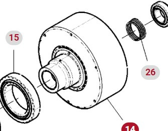 Fendt 930 933 936 939 942 Vario Gen 6 Obudowa Sprzęgła WOM CZĘŚCI H218PH0150010 - Embrague y piezas para Tractor: foto 1 Fendt 930 933 936 939 942 Vario Gen 6 Obudowa Sprzęgła WOM CZĘŚCI H218PH0150010 - Embrague y piezas para Tractor: foto 1