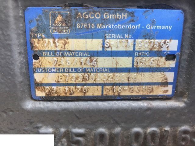 Fendt - Zwrotnica Prawa - Most typ 711 - Mangueta para Maquinaria agrícola: foto 4 Fendt - Zwrotnica Prawa - Most typ 711 - Mangueta para Maquinaria agrícola: foto 4