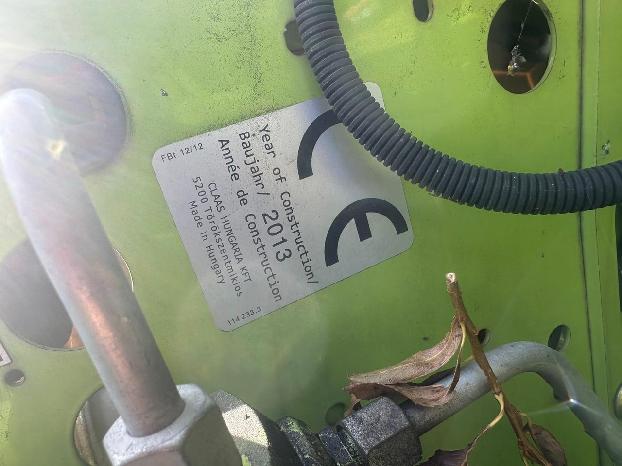 HEDER ZBOŻOWY CLAAS VARIO 1200 z 2013 roku - Cabezal de grano: foto 5 HEDER ZBOŻOWY CLAAS VARIO 1200 z 2013 roku - Cabezal de grano: foto 5