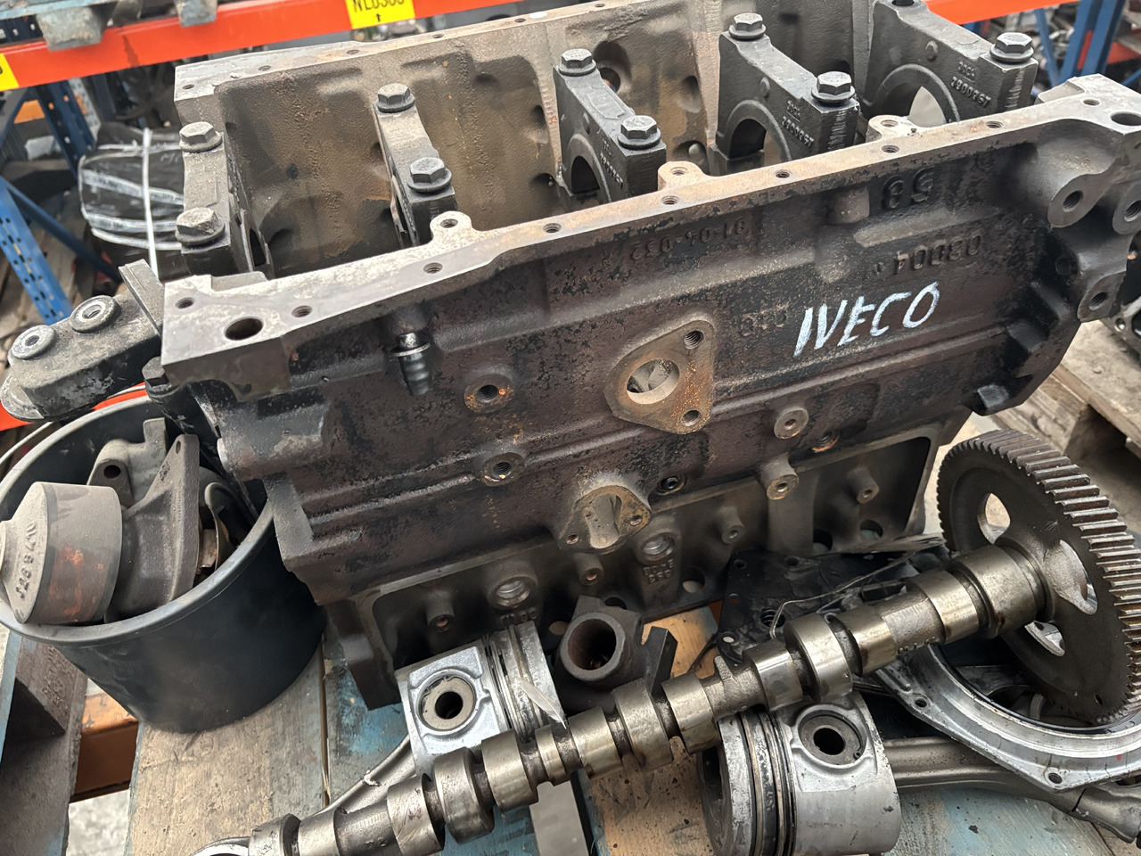 IVECO 91-04-032 9104032 Blok Silnika 03D04 - Bloque de cilindros para Maquinaria agrícola: foto 5 IVECO 91-04-032 9104032 Blok Silnika 03D04 - Bloque de cilindros para Maquinaria agrícola: foto 5