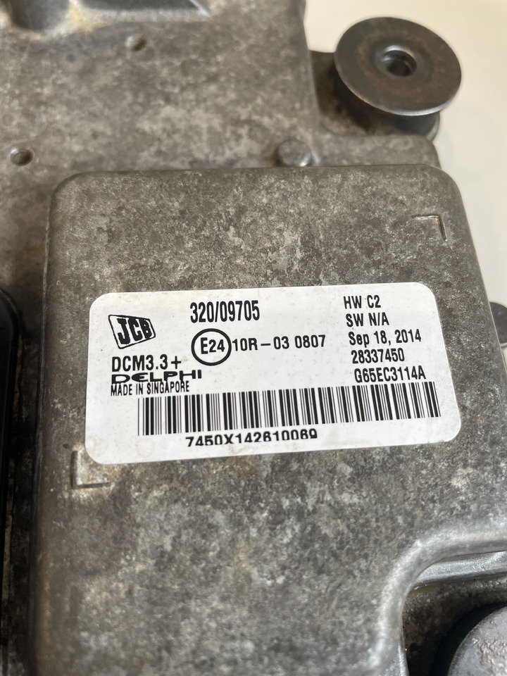 JCB DCM3.3+ Delphi - sterownik moduł 320/09705 - Sistema eléctrico para Maquinaria de construcción: foto 3 JCB DCM3.3+ Delphi - sterownik moduł 320/09705 - Sistema eléctrico para Maquinaria de construcción: foto 3