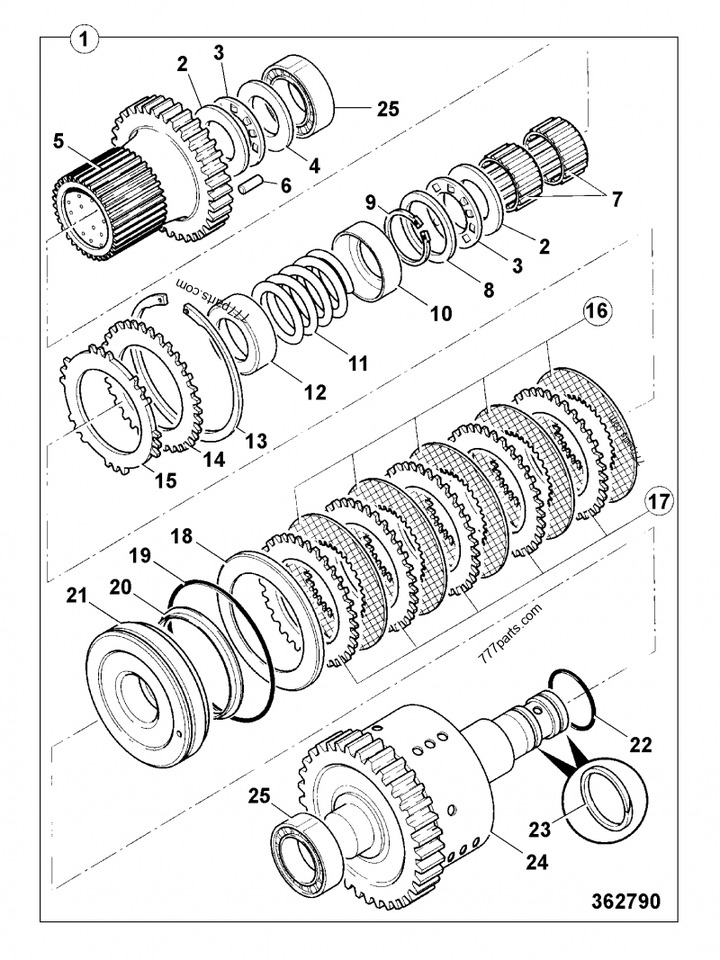 JCB Fastrac - koło zębate skrzyni biegów 459/50289 - Caja de cambios para Tractor: foto 3 JCB Fastrac - koło zębate skrzyni biegów 459/50289 - Caja de cambios para Tractor: foto 3